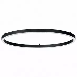 Подвесной светильник Ideal Lux Oracle ORACLE SLIM D50 ROUND BK 3000K