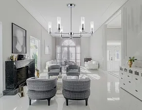 Люстра на штанге Ambrella Light HIGH LIGHT LH55151