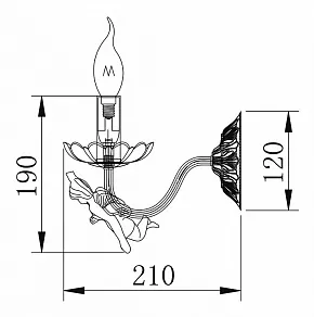 Бра Maytoni Angel ARM392-01-W