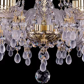 Подвесная люстра Bohemia Ivele Crystal 1410 1410/6/160/G/V0300