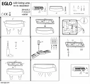 Накладной светильник Eglo Giron-s 96031