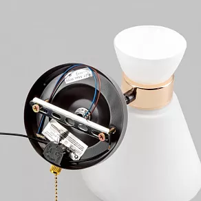 Бра Imex MD.5692 MD.5692-1-W-COFFEE+FGD