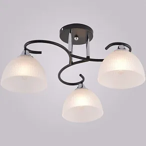 Люстра на штанге Reluce 01635 01635-0.3-03 BK+CR