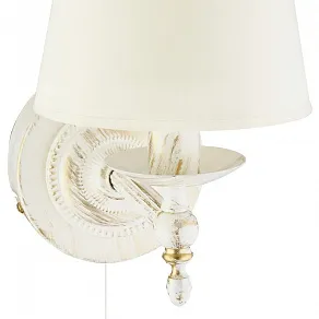 Бра ADILUX Roksana White 18530