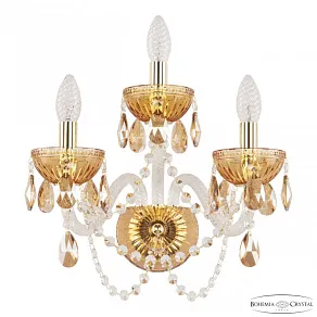 Бра Bohemia Ivele Crystal 5402 5402B/2+1/165 G Amber/M-1G K721
