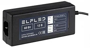 Блок питания с проводом ELFLED  ELFLED-Ad12E060-JH
