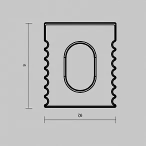 Заглушка для профиля Maytoni  642017