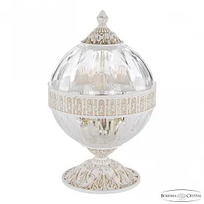 Настольная лампа декоративная Bohemia Ivele Crystal AL5681 AL5681L/20 WMG Clear/C
