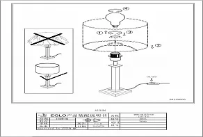 Настольная лампа декоративная Eglo ПРОМО Glasbury 49855