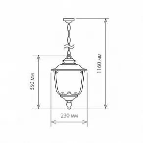 Наземный низкий светильник Elektrostandard Sculptor a031907