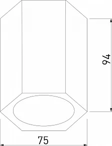 Накладной светильник Elektrostandard 25036/LED 25036/LED
