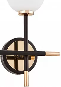 Бра LUMINA DECO Marsiada LDW 6033N-2 BK+GD