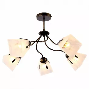 Люстра на штанге Arte Lamp Avanti A9233PL-5BR