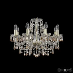 Подвесная люстра Bohemia Ivele Crystal 1403 1403/8/195 G K721