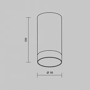 Накладной светильник Maytoni Luxe O500CL-L5B3K