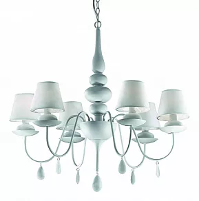 Подвесная люстра Ideal Lux Blanche BLANCHE SP6 BIANCO