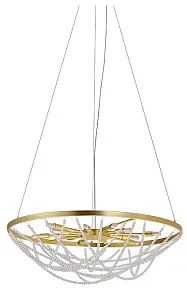 Подвесная люстра Newport ЭЛЬВИРА 8650/70 C mat.gold