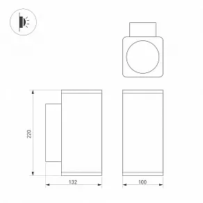 Накладной светильник Arlight LGD-EVO 046194