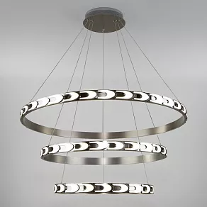 Подвесной светильник Eurosvet Chain 90163/3 сатин-никель 160W