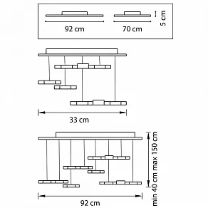 Подвесной светильник Lightstar Favo LED 750262