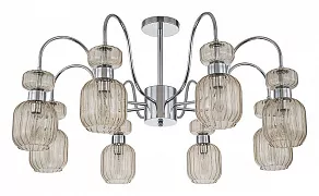 Люстра на штанге Escada Gloss 1141/8PL Chrome/Beige