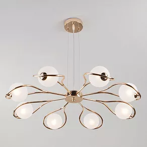 Подвесная люстра Eurosvet Camomile 70089/8 золото