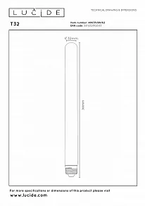 Лампа светодиодная Lucide  49035/98/62
