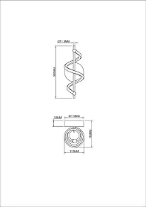 Потолочная люстра Freya Cube FR6096CL-L106W