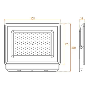 Настенно-потолочный прожектор Wolta WFL-150 WFL-150W/06