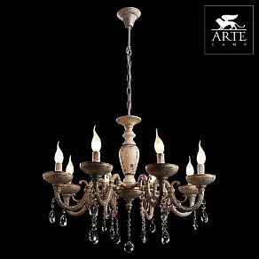 Подвесная люстра Arte Lamp Dubai A5335LM-8WG