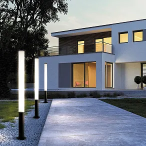 Наземный высокий светильник Maytoni Ginza O041FL-L50B3K