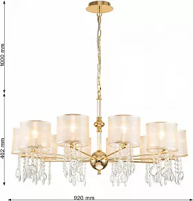 Подвесная люстра Favourite Ventus 2891-10P