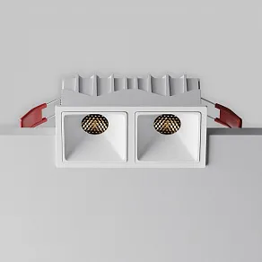 Встраиваемый светильник Maytoni Alfa LED DL043-02-10W3K-SQ-W-1