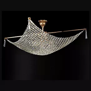 Люстра на штанге Maytoni Croce DIA082-CL-08-G