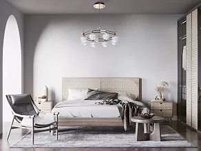 Подвесная люстра DeMarkt Вальтер 551012908