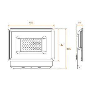 Настенно-потолочный прожектор Wolta WFL-70W WFL-70W/06