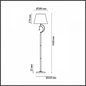 Торшер Lumion Leah 4469/1F
