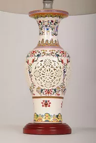 Настольная лампа декоративная Abrasax Lidia CT1365B20-OL