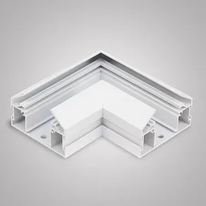 Соединитель угловой L-образный для треков встраиваемых AM-Group  AM540 WH SMART