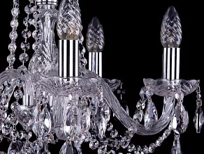Подвесная люстра Bohemia Ivele Crystal 1402 1402/5/160/Ni