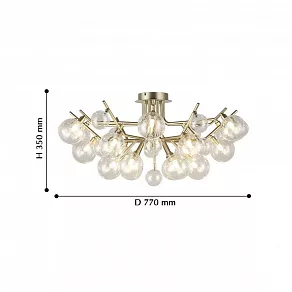 Потолочная люстра Favourite Lash 2524-18U