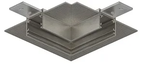 Соединитель угловой L-образный для треков встраиваемых Denkirs SHINE HIDE TR5705-DN