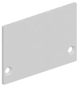 Заглушка для профиля Donel  DNCAP18511RAL9003