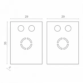 Заглушка для трека ST-Luce Skyflat ST069.409.12