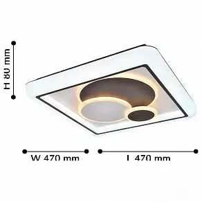 Накладной светильник F-promo Lamellar 2458-5C