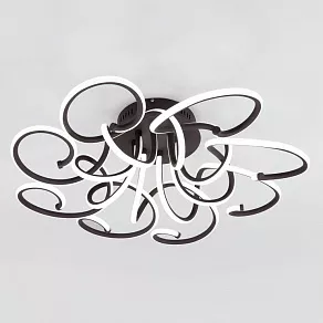 Потолочная люстра Eurosvet Rosca 90136/8 чёрный кофе 230W