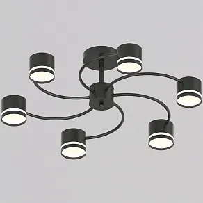 Потолочная люстра Reluce 26730 26730-0.3-06 GX53 BK