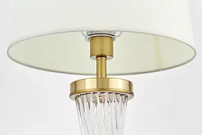 Настольная лампа декоративная LUMINA DECO Villanova LDT 302 MD+WT