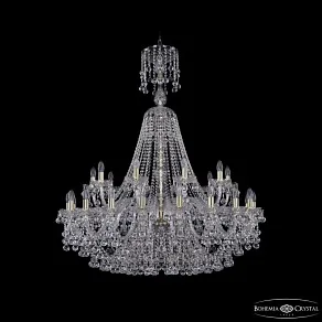 Подвесная люстра Bohemia Ivele Crystal 1409 1409/20+10/400/XL-132 G