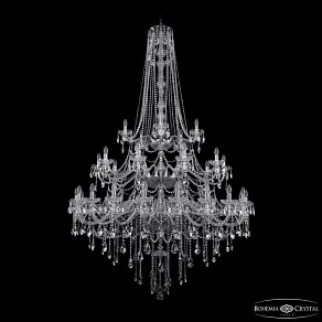 Подвесная люстра Bohemia Ivele Crystal 1415 1415/20+10+5/530/h-231/3d Ni